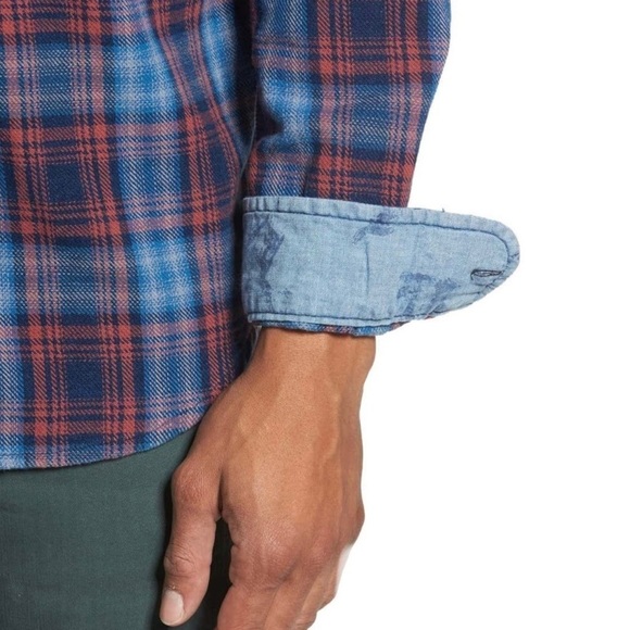 TAILOR VINTAGE PLAID HEAVY TWILL SHIRT - NWT! - Picture 6 of 12